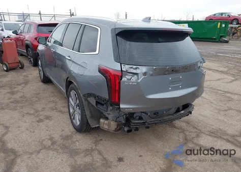 2021 Cadillac Xt6 Premium Luxury из США, поврежденный, VIN 1GYKPDRS8MZ229019